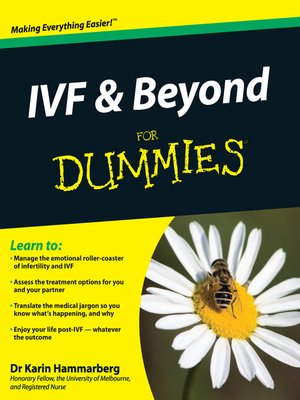 cover image of IVF and Beyond For Dummies
